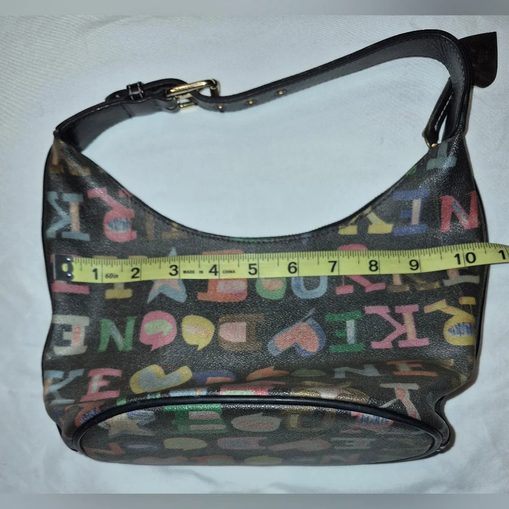 Vintage Y2k Dooney & Bourke Multicolor Hobo Bag